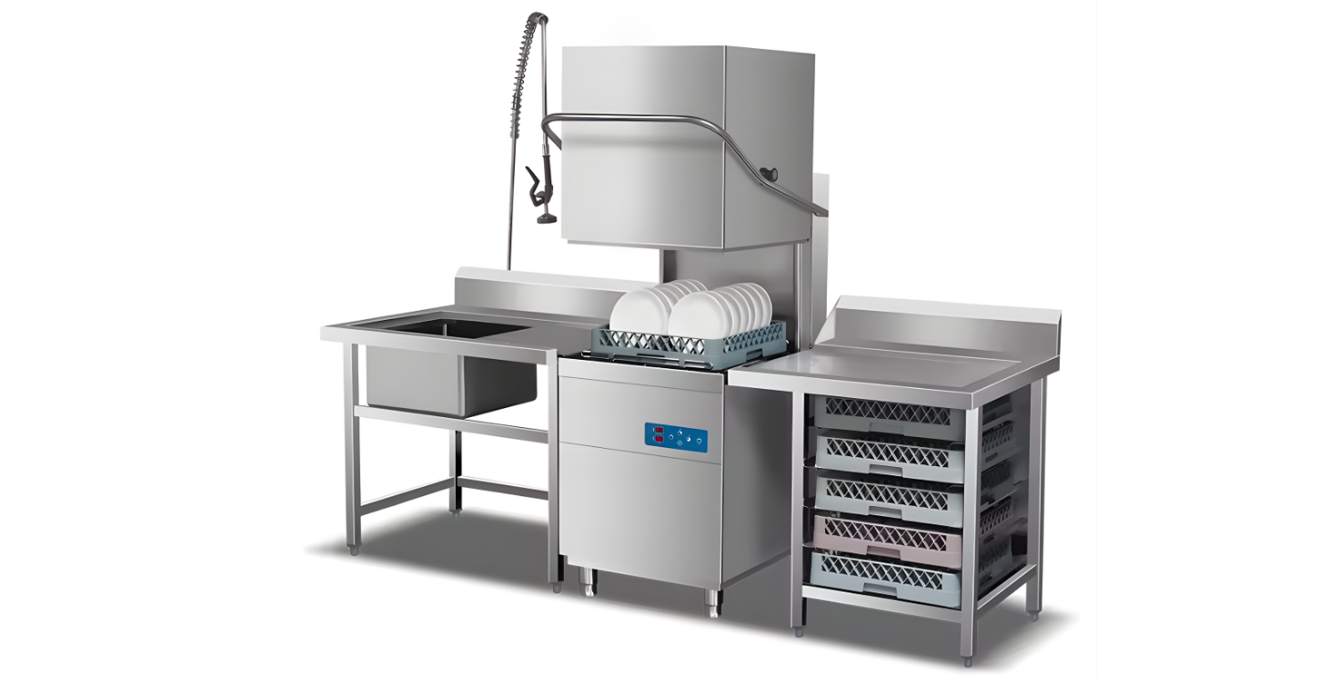 Lave-vaisselle professionnel PlongePro en cuisine