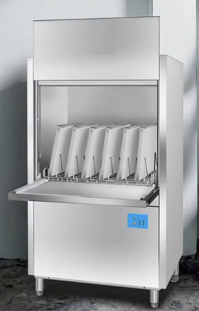 Lave batterie LBC-760 chargé avec plaques et marmites